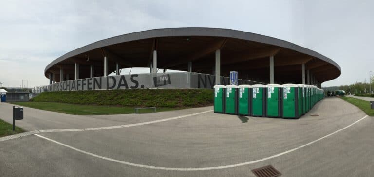 mobil wc beim wings for life world run