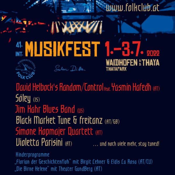 Musikfest WT Programm 01. 03.07.2022 -